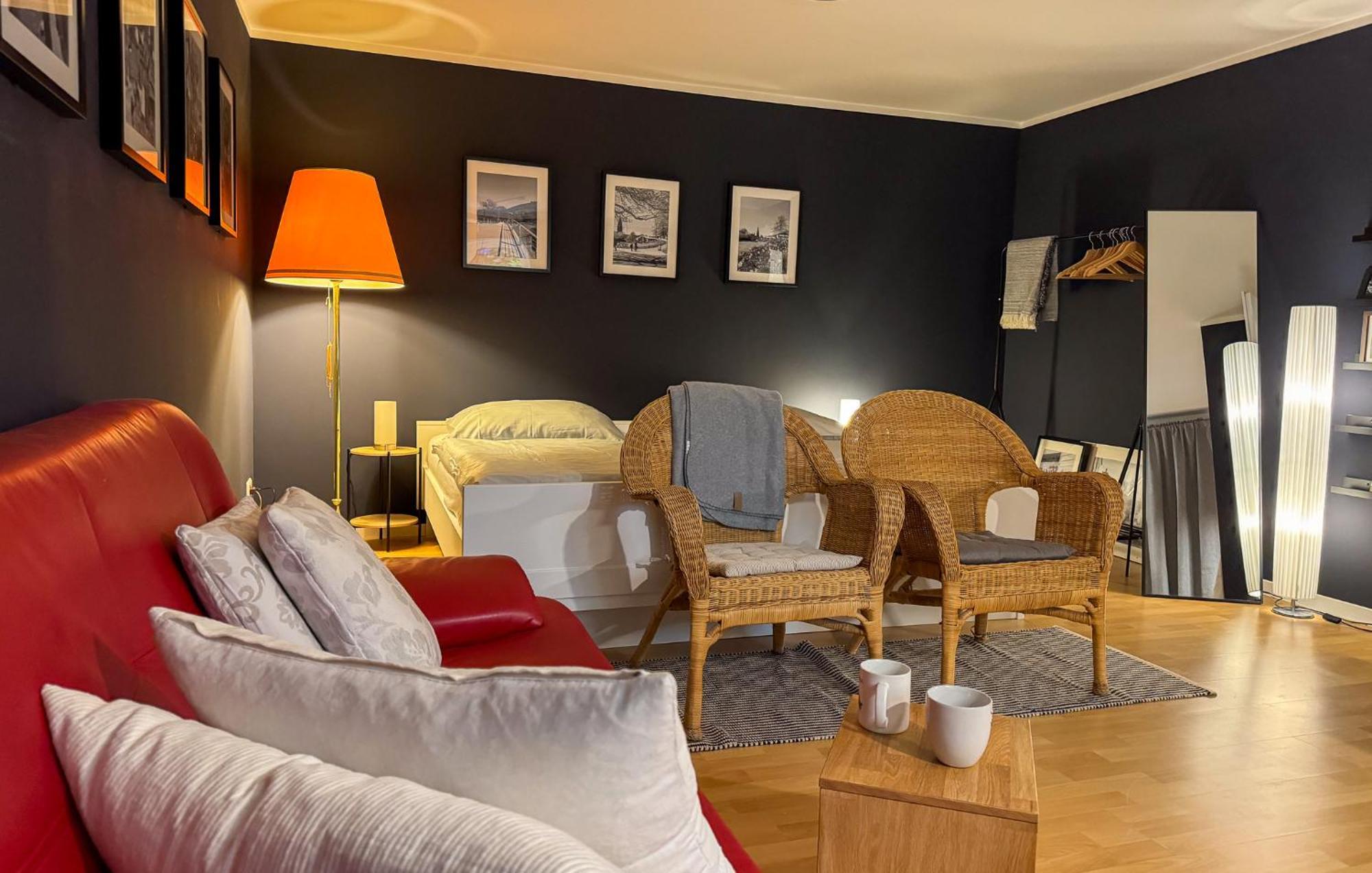 Apartment Parkplatz Garten Rad-Garage Freiburg im Breisgau Kültér fotó